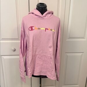 Champion Pink Hoodie Sweatshirt